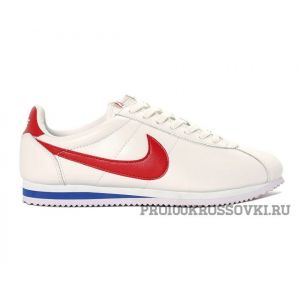 Мужские кроссовки Nike Cortez Leather WhiteRed