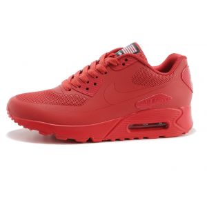 Nike Air Max 90 Hyperfuse женские (красные)