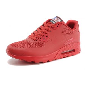 Nike Air Max 90 Hyperfuse женские (красные)