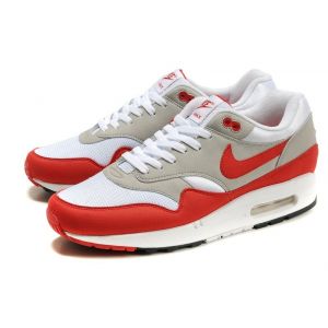 Nike Air Max 87 жен (серые/оранж)