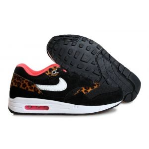 Nike Air Max 87 Women (Black/Leopard/Pink)