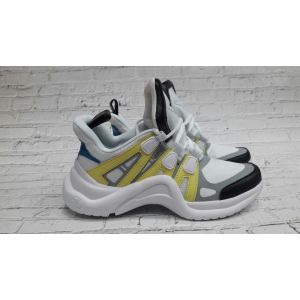 Кроссовки Louis Vuitton Archlight Sneaker White-Yellow