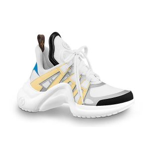 Кроссовки Louis Vuitton Archlight Sneaker White-Yellow