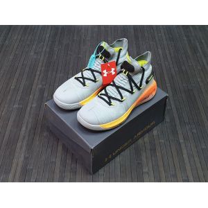 Under Armour Curry 6 High  Grey / Orange