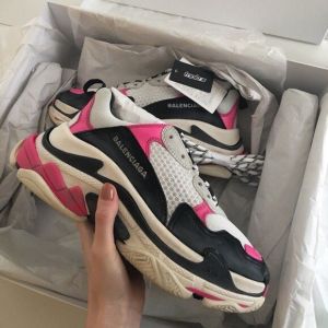 Кроссовки Balenciaga Triple S Black Pink 