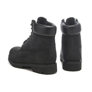 Timberland 6 Inch Premium Waterproof Boots (Black Nubuck)