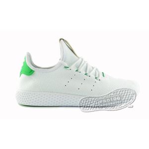 Мужские кроссовки Adidas x Pharrell Williams Tennis Hu Primeknit White