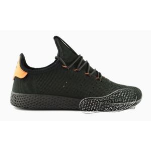 Кроссовки Adidas x Pharrell Williams Tennis Hu Primeknit Black/Orange