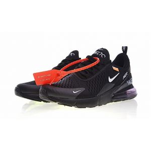 кроссовки  Off White x Nike Air Max 270 (Black) 