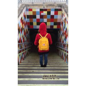 Рюкзак Fjallraven Kanken Classic желтый