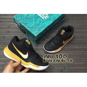 Nike Kyrie Irving 3 Basketball Shoes Gold Black