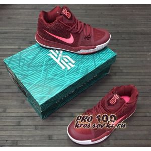 Nike Kyrie Irving 3 Basketball Shoes Wine Red