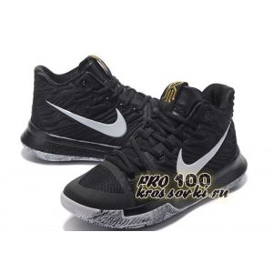 Баскетбольные кроссовки NBA Kyrie Irving 3 Grey Black