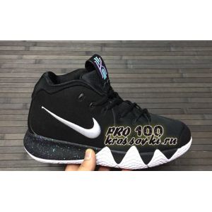 2018 Nike Kyrie 4 Black White Anthracite Light Racer Blue