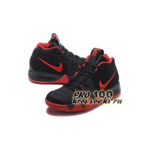 Высокие кроссовки Nike Kyrie 4 Black Red Basketball Shoes