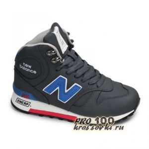 Высокие кроссовки New Balance 1300 Black-Blue