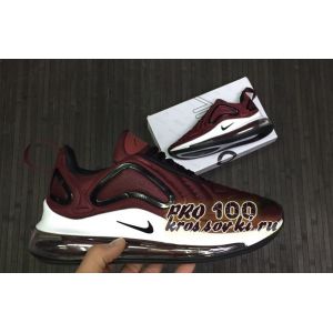 Кроссовки Nike Air Max 720 бордовые