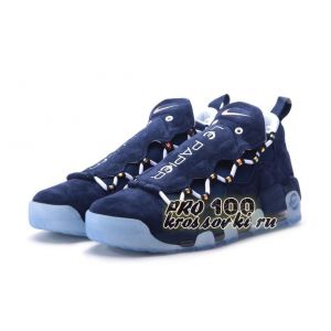 Nike Air More Money French Euro Navy Blue