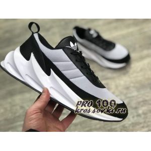 кроссовки Adidas Sharks черно-серо-белые