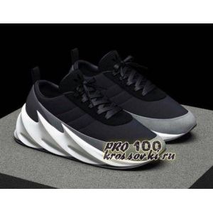 кроссовки Adidas Sharks черно-серые