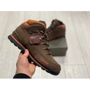 Зимние ботинки на меху Timberland Hiker коричневые