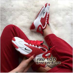 кроссовки Nike Zoom 2K White-Red