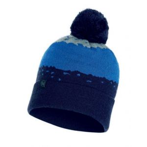 Вязаная шапка Buff Hat Knitted Tove Night Blue    