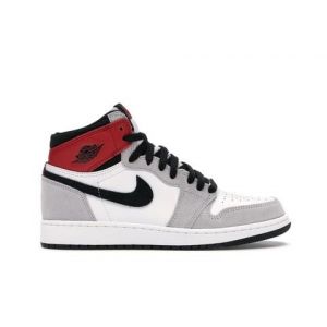 Jordan 1 Retro High Light Smoke Grey 