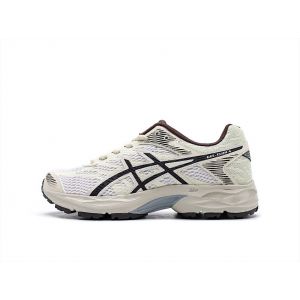 Asics gel flux 4 white-black (белые с черным лого)