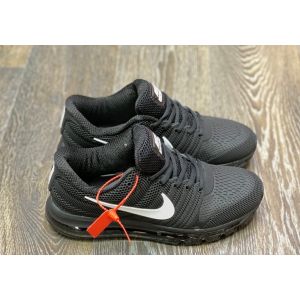 Nike Air Max 2017 Black прорезиненные