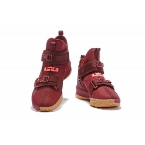 Nike LeBron Soldier 13 Burgundy Gum Men's Basketball Shoes