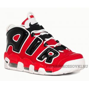 Кроссовки Supreme x Nike Air More Uptempo Red