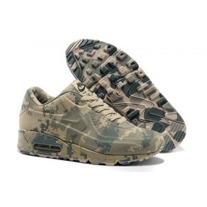 кроссовки Nike Air Max 1 VT Military Camouflage (Green/Yellow) 