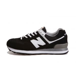 кроссовки New Balance 574 черно-белые