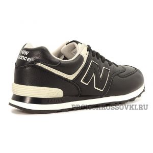 Мужские кожаные кроссовки New Balance 574 Leather ML574LUC