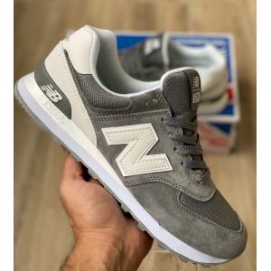 кроссовки New Balance 574 бежево-серые