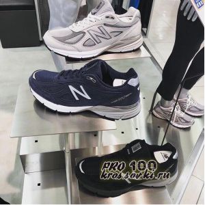 кроссовки New Balance 990 синие