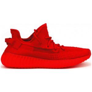 красные кроссовки Adidas Yeezy 350 Boost V2 By Kanye West