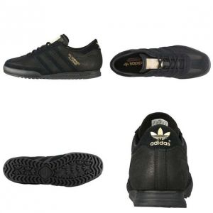 Кроссовки Adidas Beckenbauer мужские кожаные черные