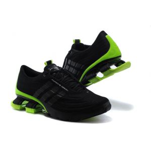 кроссовки Adidas Porsche Design Bounce S4 (Black/Green)