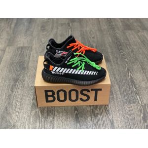 Adidas Yeezy Boost 350 V2 X Off White Custom Black