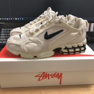 Stussy x Nike Zoom Spiridon FOSSIL