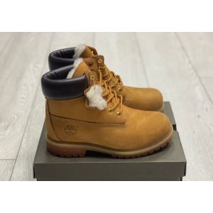 Ботинки на меху Timberland 6 Inch Premium Waterproof Boots песочные