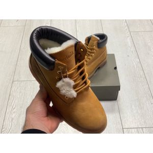 Ботинки на меху Timberland 6 Inch Premium Waterproof Boots песочные