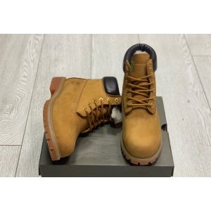 Ботинки на меху Timberland 6 Inch Premium Waterproof Boots песочные