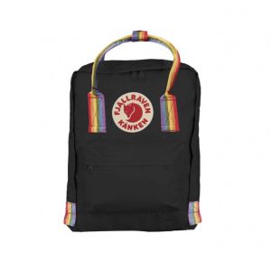 Kanken Mini Rainbow Black