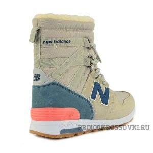 New Balance Snow Boots Women (Beige/Blue)