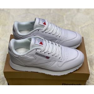 кожаные Reebok Classic Leather  белые