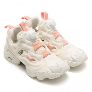 Reebok Instapump Fury белые розовые