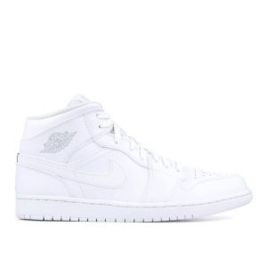 кроссовки Air Jordan 1 Retro High Triple White